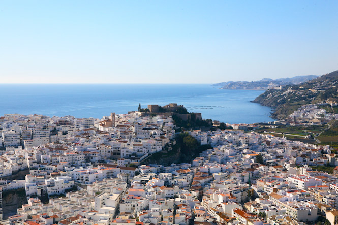 Vista panorámica de Salobreña (DIPUTACIÓN) 