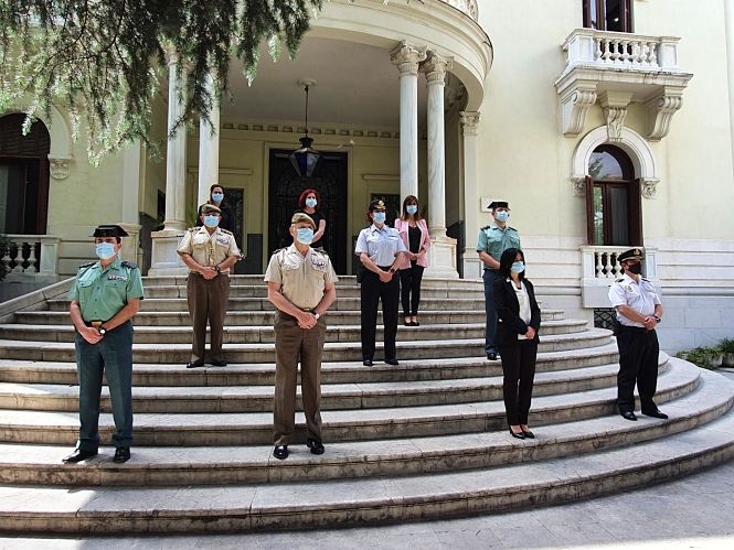 Minuto de Silencio en Subdelegación (SUBDELEGACIÓN)