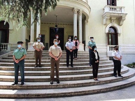 Minuto de Silencio en Subdelegación (SUBDELEGACIÓN)
