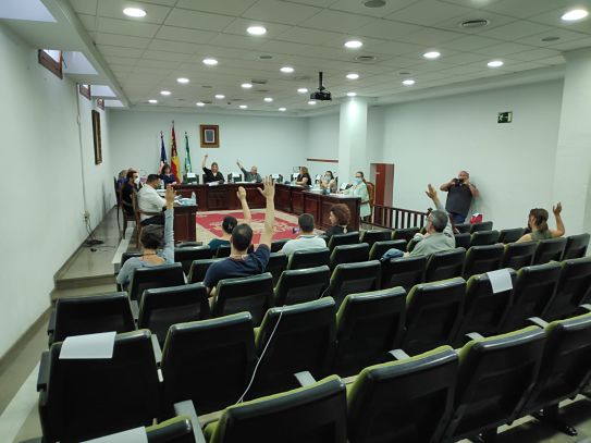 Pleno donde se han aprobado los presupuestos (AYUNTAMIENTO LA ZUBIA) 
