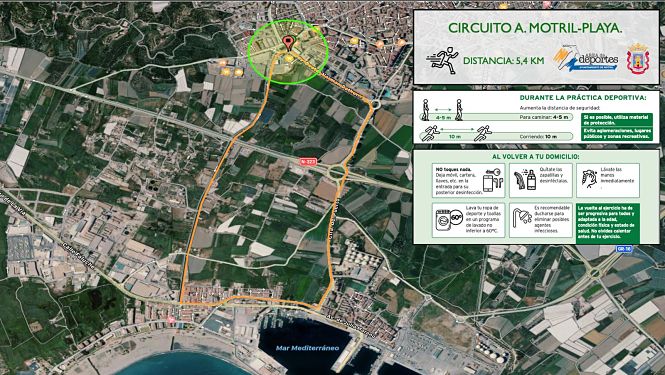Circuito diseñado por el Ayuntamiento de Motril (AYTO. MOTRIL) 