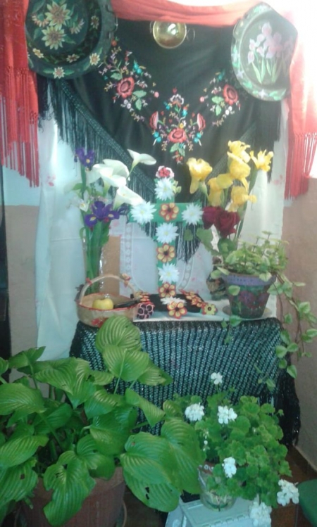 Una de las cruces que ha participado en el concurso (AYTO. BAZA) 