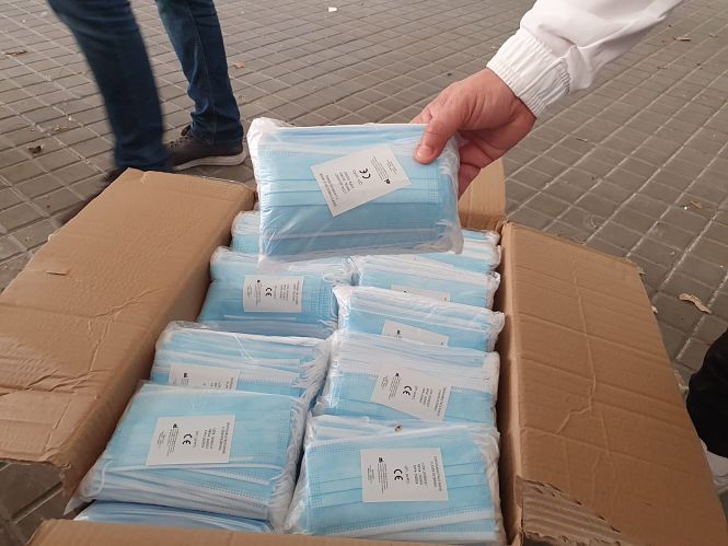 Mascarillas que se repartirán en Granada (SUBDELEGACIÓN) 