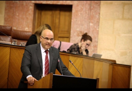 Raúl Fernández, parlamentario andaluz de CS (CIUDADANOS) 