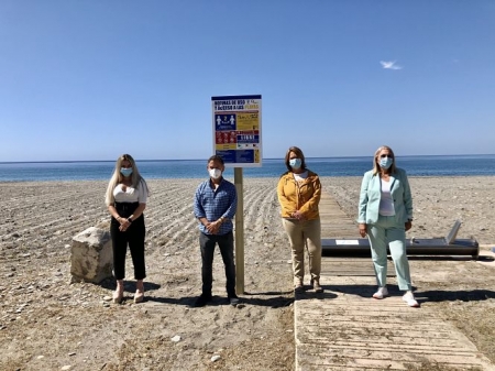 Visita a una playa de Motril (AYTO. MOTRIL)