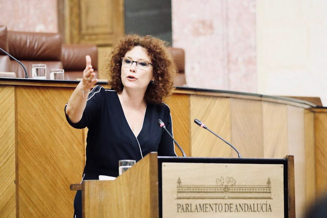 Mar Sánchez, parlamentaria Andaluza de Ciudadanos (CS) 