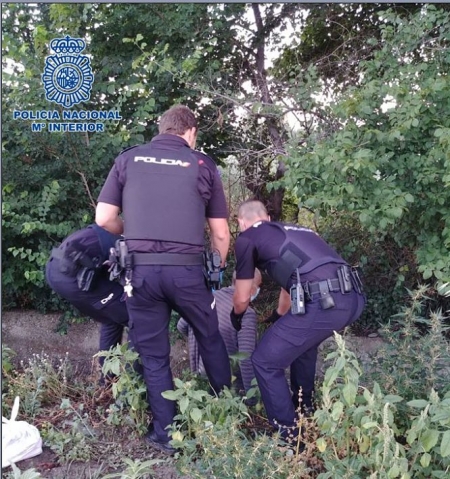 Imagen del rescate (POLICIA NACIONAL)