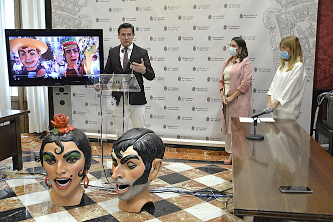 Luis Salvador ha presentado las actividades para el Corpus (JAVIER ALGARRA  / AYUNTAMEINTO)