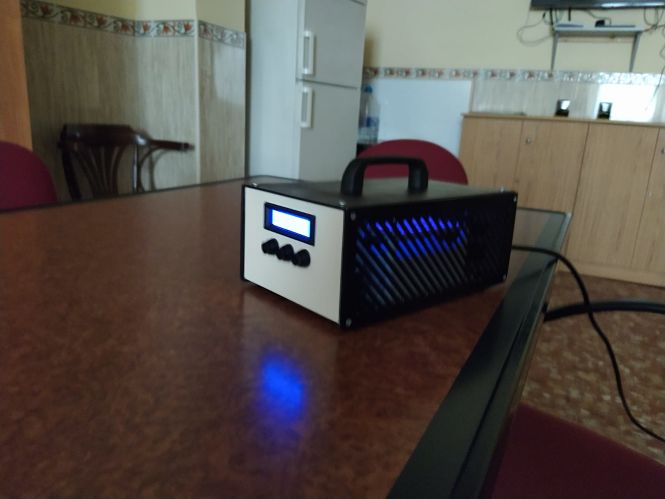 Máquina de ozono del Ayuntamiento de Vegas del Genil (AYTO. VEGAS DEL GENIL) 