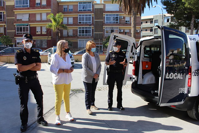 Presentación del nuevo vehículo de la Policía Local (AYTO. MOTRIL) 