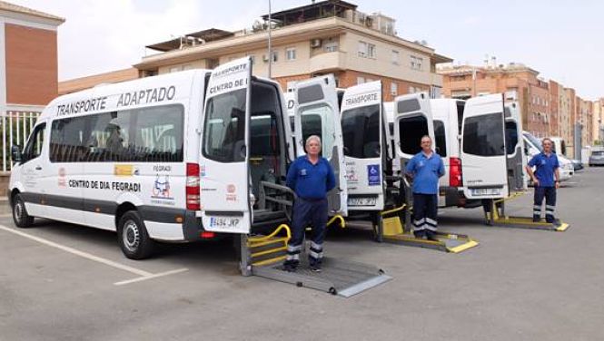 Transporte adaptado de Fegradi (DIPUTACIÓN) 