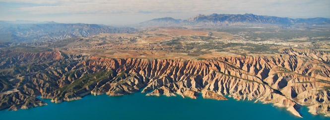 Imagen del embalse del Negratín (DIPUTACIÓN) 