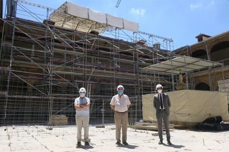 Inicio en las obras del Hospital de San Juan de Dios (ORDEN DE SAN JUAN DE DIOS) Inicio en las obras del Hospital de San Juan de Dios (ORDEN DE SAN JUAN DE DIOS)