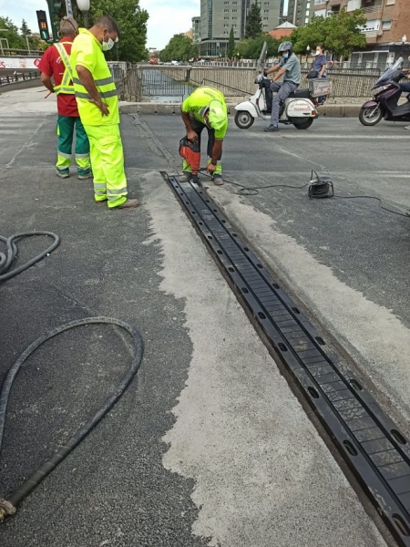 Imagen de las obras de Puente Blanco (AYUNTAMIENTO) Imagen de las obras de Puente Blanco (AYUNTAMIENTO)