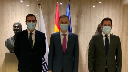 Reunión de miembros de la CGE con el ministro Pedro Duque (CGE)