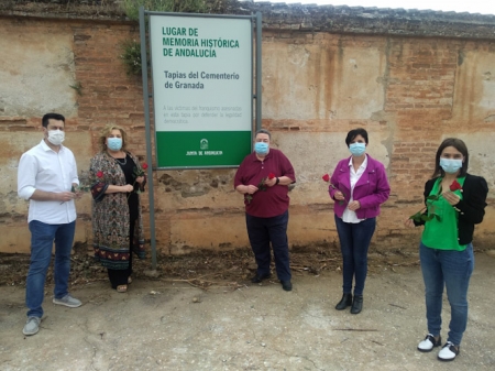 Tapia del cementerio de Granada declarado lugar de Memoria Histórica de Andalucía (PSOE) Tapia del cementerio de Granada declarado lugar de Memoria Histórica de Andalucía (PSOE)