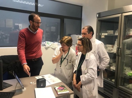 Profesionales encargados del proyecto (HUSC) 