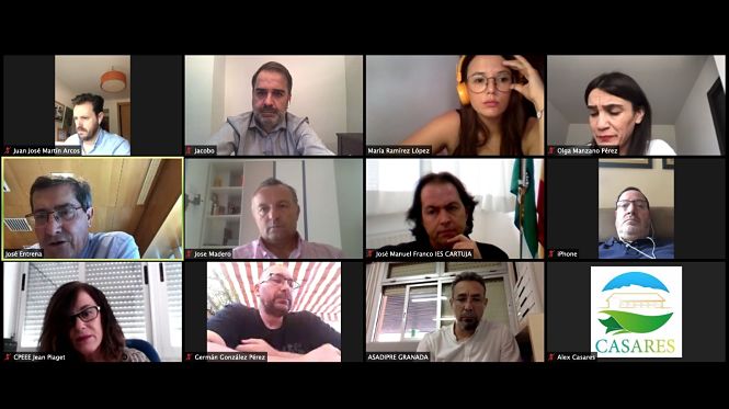 Reunión telemática con sectores educativos (PSOE)