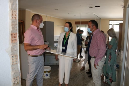 Visita institucional al Centro de Salud de ALhendín (YTO. ALHENDÍN)