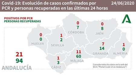 Evolución diaria de la pandemia en Andalucía (CONSEJERÍA DE SALUD) Evolución diaria de la pandemia en Andalucía (CONSEJERÍA DE SALUD)