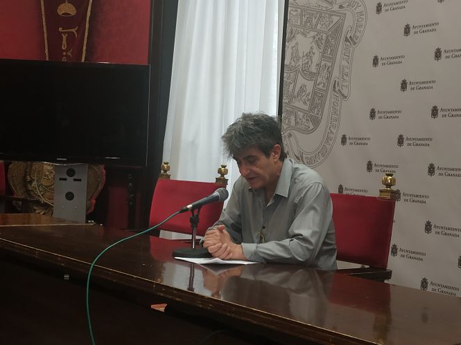 Antonio Cambril, portavoz de Podemos-IU en el Ayuntamiento de Granada (PODEMOS-IU)