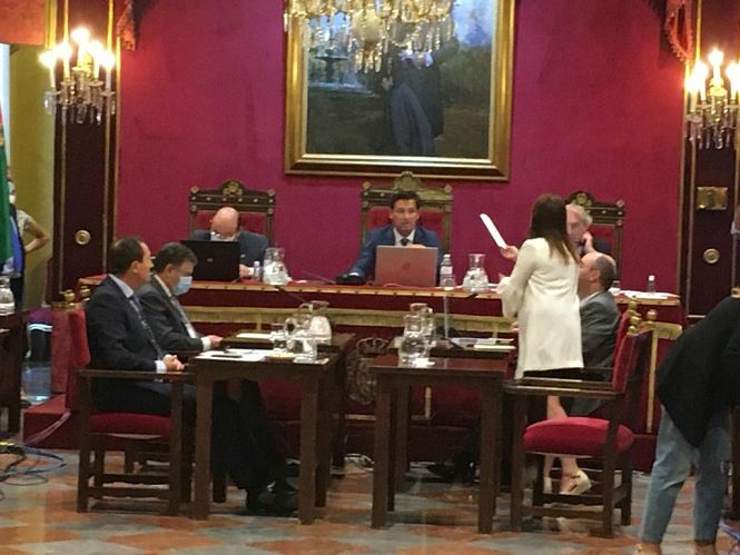 Pleno del Ayuntamiento de Granada (VOX) 
