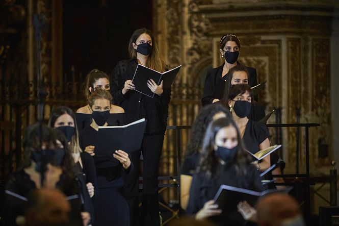 Réquiem de Mozart, en la apertura del 69 Festival de Música y Danza de Granada (FESTIVAL DE GRANADA | FERMÍN RODRÍGUEZ)