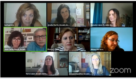 Imagen telemática del Congreso Virtual (EASP) 