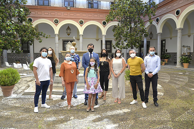 Imagen de la presentación del video promocional (JAVIER ALGARRA / AYUNTAMIENTO) 