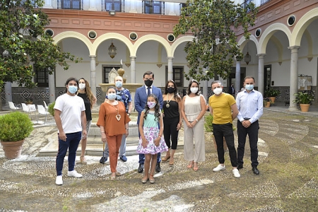 Imagen de la presentación del video promocional (JAVIER ALGARRA / AYUNTAMIENTO) 