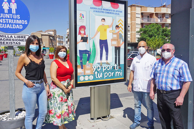 Presentación de la campaña de apoyo al comercio (AYTO. ARMILLA)