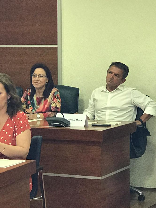 Miembros de IU en Otura (IU)