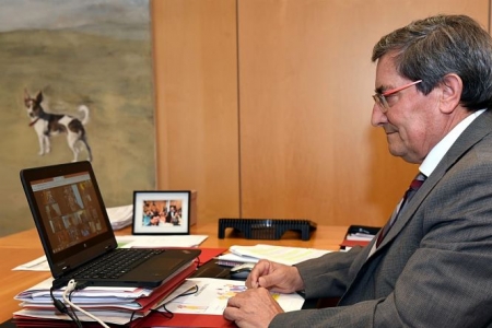 El presidente de la Diputación de Granada, José Entrena (DIPUTACIÓN) 