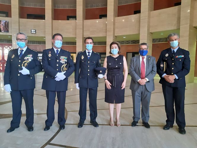 Sandra García ha acudido al acto de jura de los nuevos Policía (DELEGACIÓN DEL GOBIERNO) 