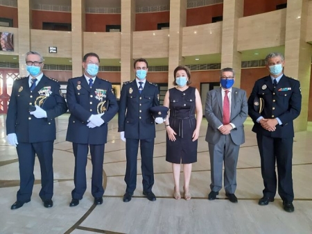Sandra García ha acudido al acto de jura de los nuevos Policía (DELEGACIÓN DEL GOBIERNO) 