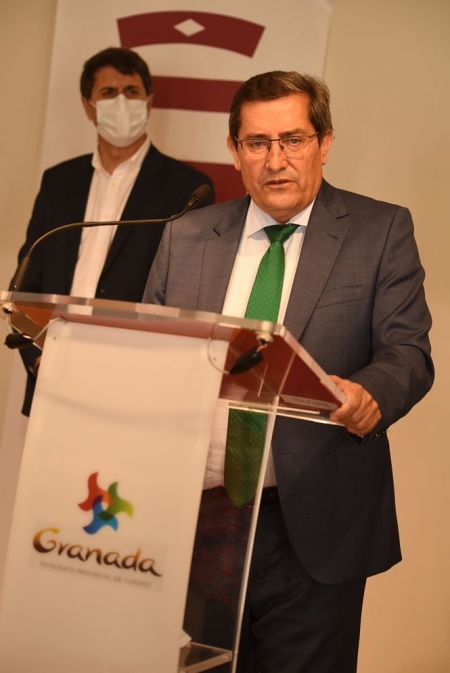 José Entrena ha hecho balance del primer año del gobierno de Diputación (M. MUÑOZ / DIPGRA)