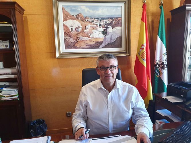 El Alcalde de Guadix, Jesús Lorente (AYTO. GUADIX) 
