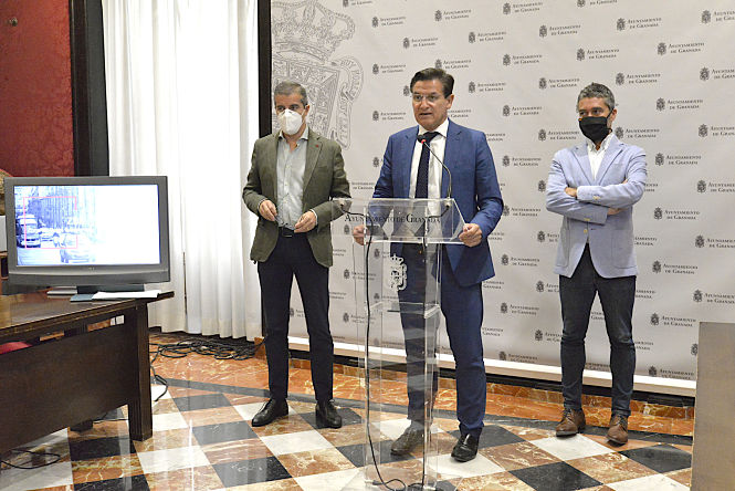Imagen de la presentación del Plan Estratégico de Movilidad Urbana Sostenible (JAVIER ALGARRA /AYUNTAMIENTO) 