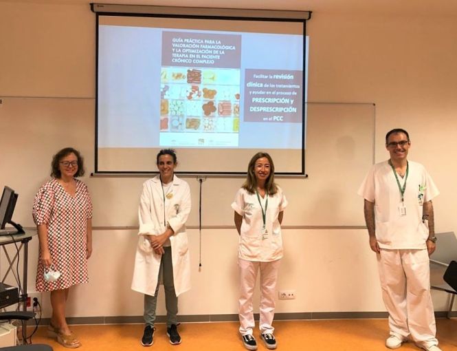 Presentación de la guia de farmacia (HUSC)