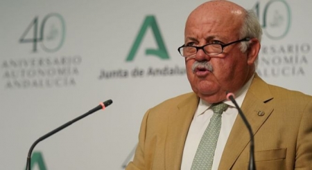 El Consejero de Salud, Jesus Aguirre (JUNTA DE ANDALUCIA)