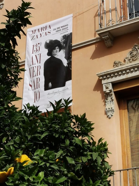 Lona en la Casa Natal de Maria Zayas (FUNDACIÓN ZAYAS) 