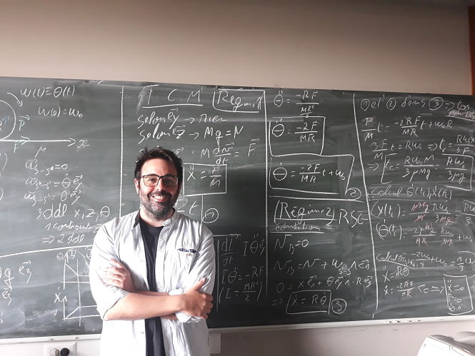 Uno de los investigadores autor de este estudio (UGR)