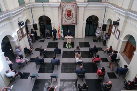El presidente de la Junta de Andalucía, Juanma Moreno, visita Guadix (JUNTA DE ANDALUCÍA) El presidente de la Junta de Andalucía, Juanma Moreno, visita Guadix (JUNTA DE ANDALUCÍA)
