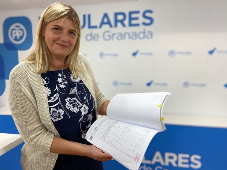 Inmaculada Hernández, portavoz del PP en Diputación (PP)