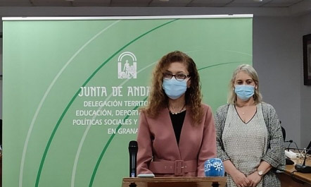 La Delegada de Igualdad, Ana Berrocal en rueda de prensa (JUNTA)
