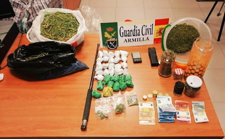 Imagen del material incautado (GUARDIA CIVIL) Imagen del material incautado (GUARDIA CIVIL)