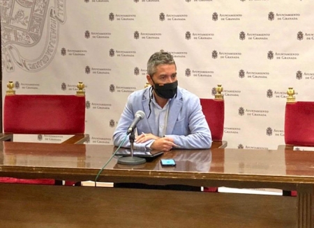 El Concejal de Comercio, Manuel Olivares (AYTO. GRANADA)
