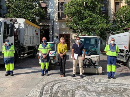 Presentación del Plan de contingencia de limpieza (AYUNTAMIENTO GRANADA)