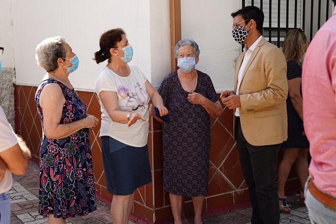 Visita al Barrio de la Chana (PSOE)