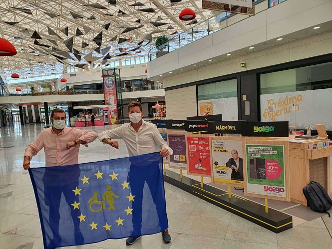 Imagen tas la firma del convenio (LA CIUDAD ACCESIBLE)